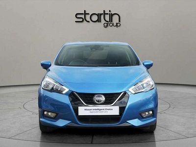 Used Nissan Micra Tekna 99 HP (72 kW) 2020 Blue Hatchback
