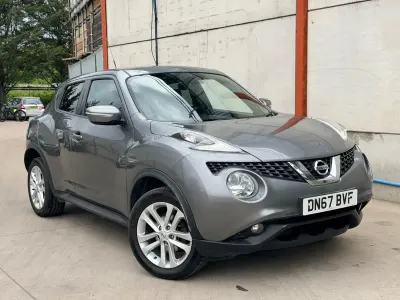 Używany Nissan Juke N-Connecta 2017 Szary SUV
