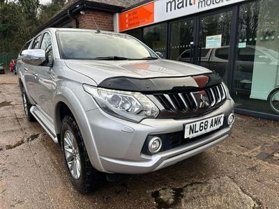 Silver Used 2018 Mitsubishi L200 Warrior Pickup | £10,495 (Fair price)