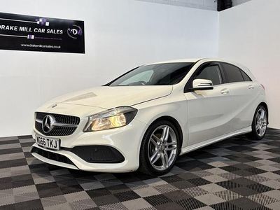 White Used 2016 Mercedes A160 AMG line Hatchback | £10,499 (Fair price)