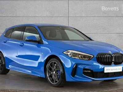 Used BMW 118 M Sport 134 HP (98 kW) 2024 Blue Hatchback