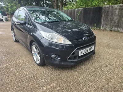 Used Ford Fiesta Zetec 2009 Black Hatchback