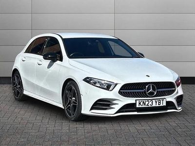Used Mercedes A180 Executive 136 HP (100 kW) 2023 White Hatchback
