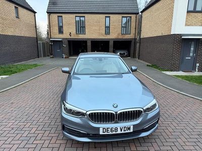 Used BMW 520 2018 Blue Sedan