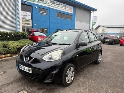 Black Used 2015 Nissan Micra Visia Hatchback | £3,995 (Good price)