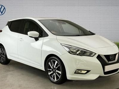 Used Nissan Micra N-Connecta 90 HP (66 kW) 2018 White Hatchback