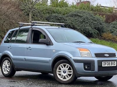 Used Ford Fusion Zetec 2008 Blue Hatchback