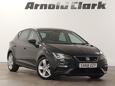 Used Seat Leon FR 130 HP (95 kW) 2018 Black Hatchback