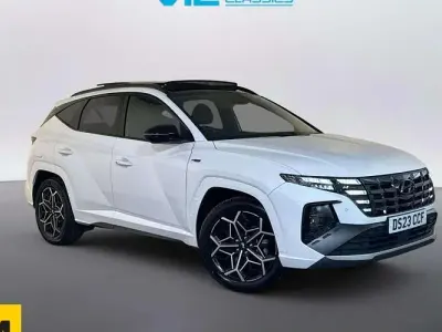 Second-hand Hyundai Tucson N Line 265 CP (194 kW) 2023 Alb SUV