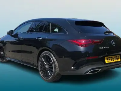 Used Mercedes CLA220 AMG Line Premium Plus 2025 Black Estate