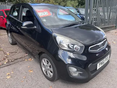 Used Kia Picanto 84 HP (61 kW) 2011 Black Hatchback