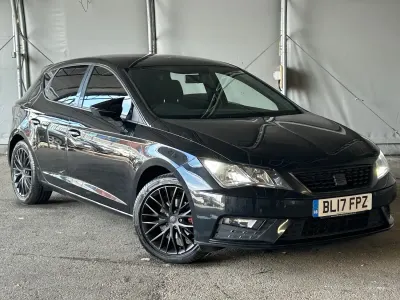 Used Seat Leon Ecomotive 115 HP (84 kW) 2017 Black Hatchback