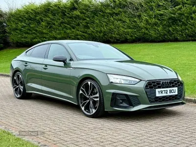 Used Audi A5 Black Edition 2022 Green Coupe
