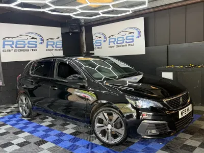 Used Peugeot 308 GT-line 2019 Black Hatchback
