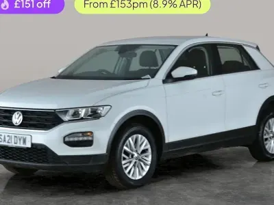 Used VW T-Roc S 110 HP (80 kW) 2021 White SUV