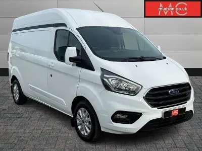 Used Ford Transit Custom Limited 130 HP (95 kW) 2021 White Van
