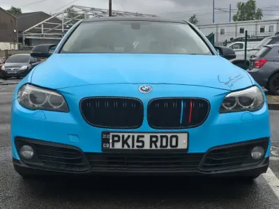 Used BMW 530 Luxury Line 2015 Blue Sedan