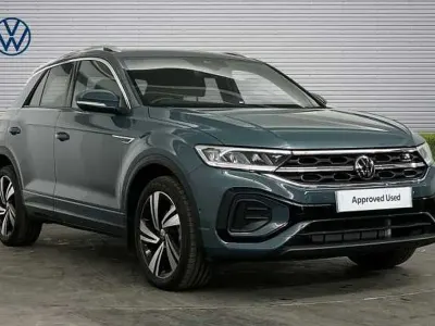 Used VW T-Roc R-line 150 HP (110 kW) 2022 Blue SUV
