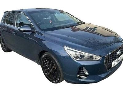 Used Hyundai i30 SE 140 HP (102 kW) 2018 Blue Hatchback