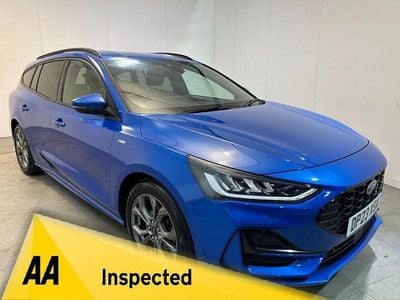 Blue Used 2023 Ford Focus ST-Line Estate | £13,180 (Fair price)