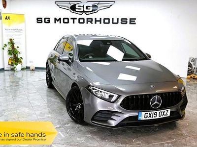 Used Mercedes A180 AMG line 136 HP (100 kW) 2019 Grey Hatchback