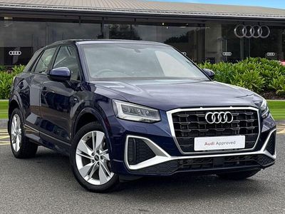 Used Audi Q2 S-Line 150 HP (110 kW) 2023 Blue SUV