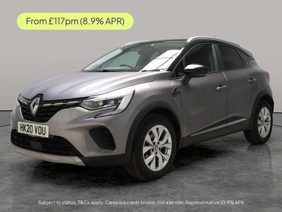 Used Renault Captur Iconic 95 HP (69 kW) 2020 Grey/black SUV