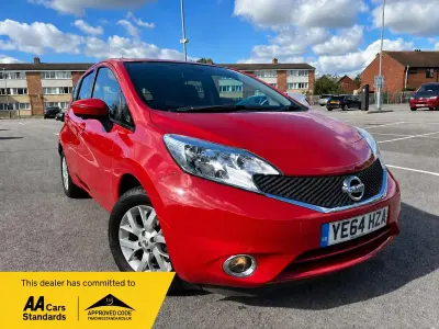 Used Nissan Note Acenta Premium 80 HP (58 kW) 2014 Red Hatchback