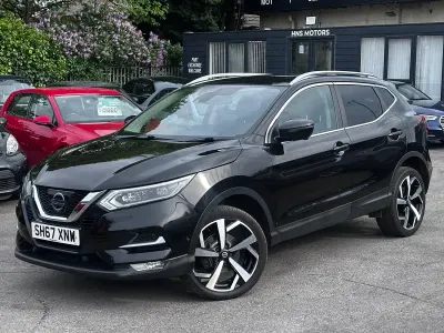 Used Nissan Qashqai Tekna 2017 Black SUV