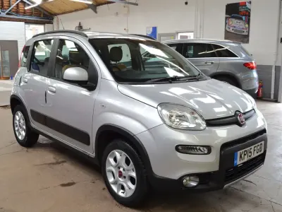 Used Fiat Panda Trekking 85 HP (62 kW) 2015 Silver Hatchback