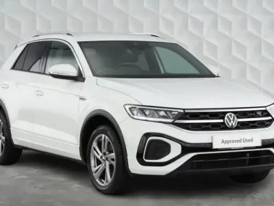 Used VW T-Roc R-line 150 HP (110 kW) 2022 White SUV