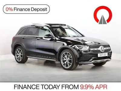 Used Mercedes GLC300 AMG line 245 HP (180 kW) 2022 Black SUV
