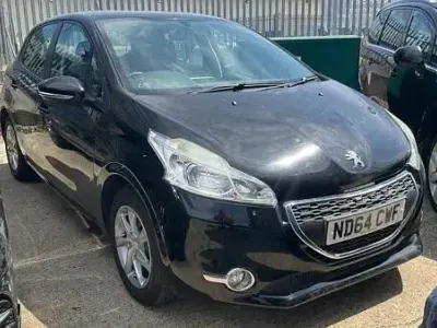 Used Peugeot 208 Active 82 HP (60 kW) 2014 Black Hatchback