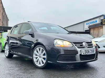 Used VW Golf VI R 2008 Black Hatchback
