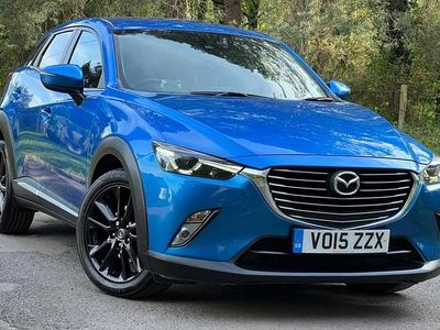 Begagnad Mazda CX-3 Inclusive 120 HK (88 kW) 2015 Blå SUV