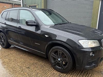 Black Used 2013 BMW X3 M Sport SUV | £9,299 (Fair price)