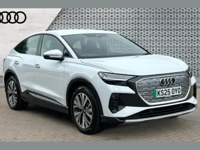 Used Audi Q4 e-tron Sport 210 kW (286 HP) 2025 White SUV