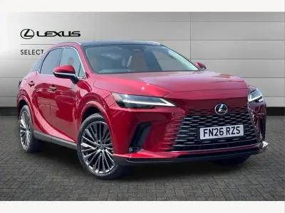 New Lexus RX450h+ 292 HP (214 kW) 2026 Red SUV