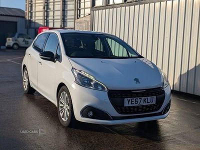 White Used 2017 Peugeot 208 Allure Hatchback | £5,450 (Fair price)