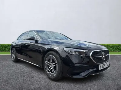 Used Mercedes E200 AMG line 2025 Black Sedan