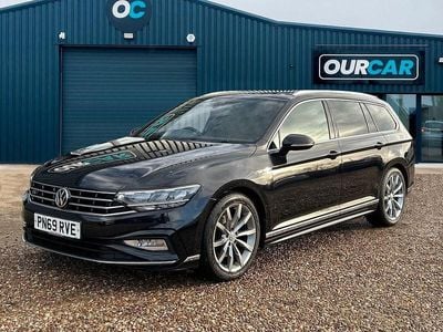 Black Used 2019 VW Passat R-line Estate | £14,990 (Fair price)