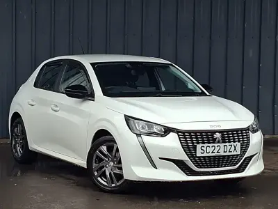 Gebraucht Peugeot 208 Active Premium 75 PS (55 kW) 2022 Weiß Kleinwagen