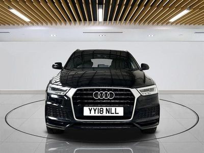 Used Audi Q3 S-Line 150 HP (110 kW) 2018 Black SUV