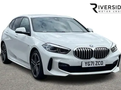 Used BMW 118 M Sport 136 HP (100 kW) 2021 White Hatchback