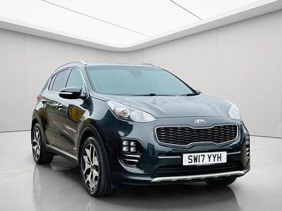 Used Kia Sportage GT-Line 177 HP (130 kW) 2017 Black SUV