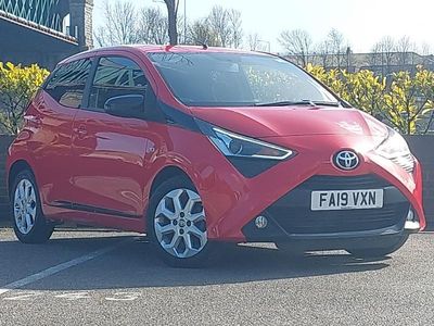Used Toyota Aygo Trend 72 HP (52 kW) 2019 Red Hatchback
