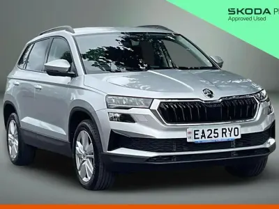 Used Skoda Karoq SE 150 HP (110 kW) 2025 Brilliant silver metallic SUV