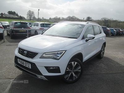 Begagnad Seat Ateca 4Drive 150 HK (110 kW) 2018 Vit SUV