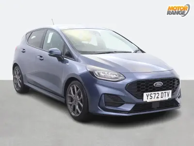Usado Ford Fiesta ST-Line 125 CV (91 kW) 2022 Azul Utilitario