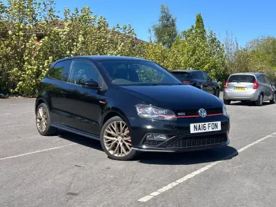 Begagnad VW Polo GTI 2016 Svart Halvkombi
